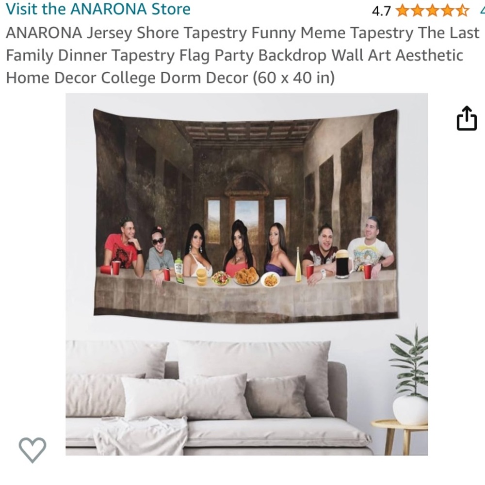 Jersey Shore tapestry